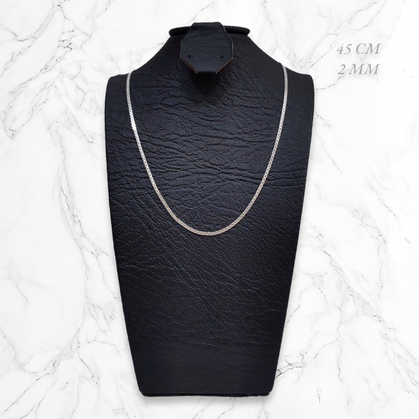 Collar Cadena Chinesca Plata925 Mujer Elegante Brillo Encanto