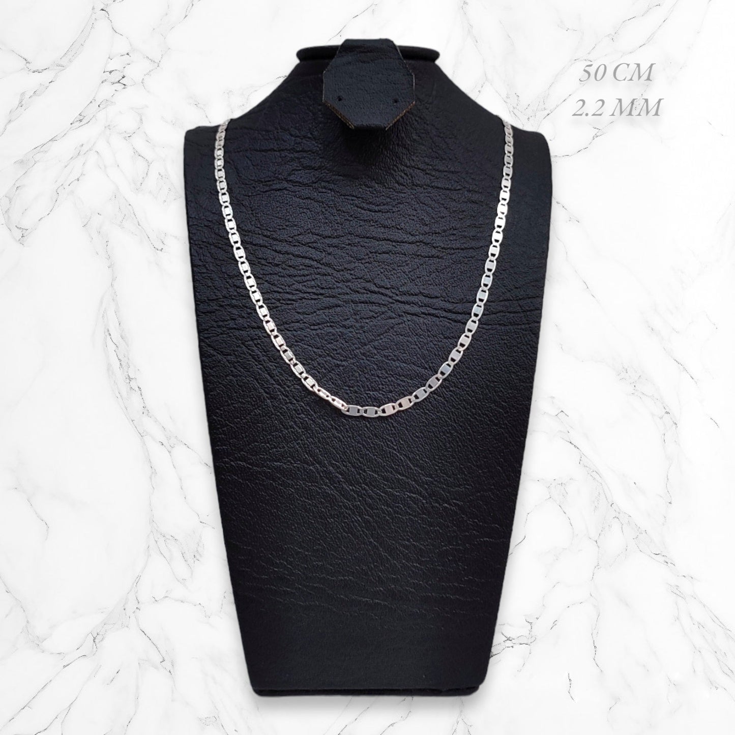 Collar Cadena Escalera Plata925 Mujer Elegante Brillo Encanto