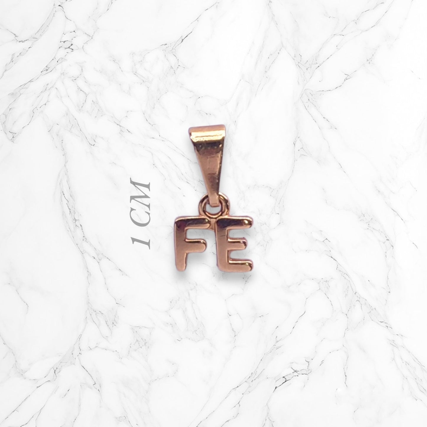 Dije Colgante Palabra Fe Mujer Oro Laminado18k Brillo Encanto