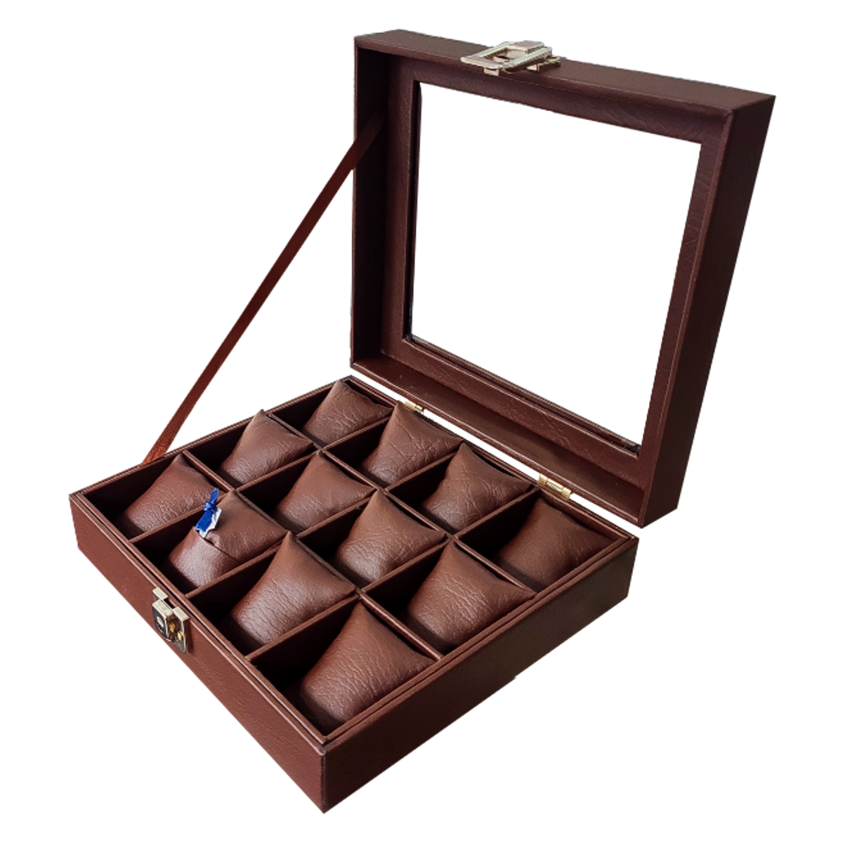 caja organizadora relojes 12 espacios