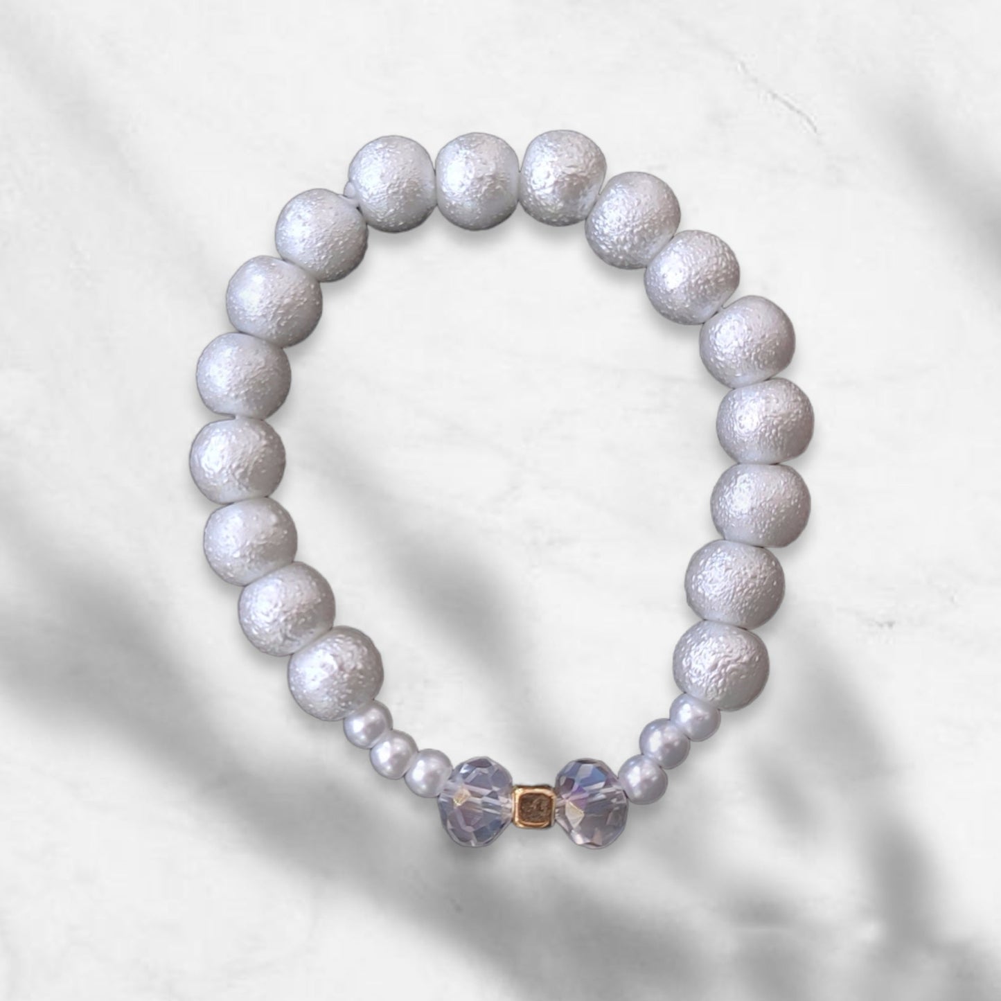Pulsera de moda perlada para mujeres con muñecas pequeñas Brillo Encanto