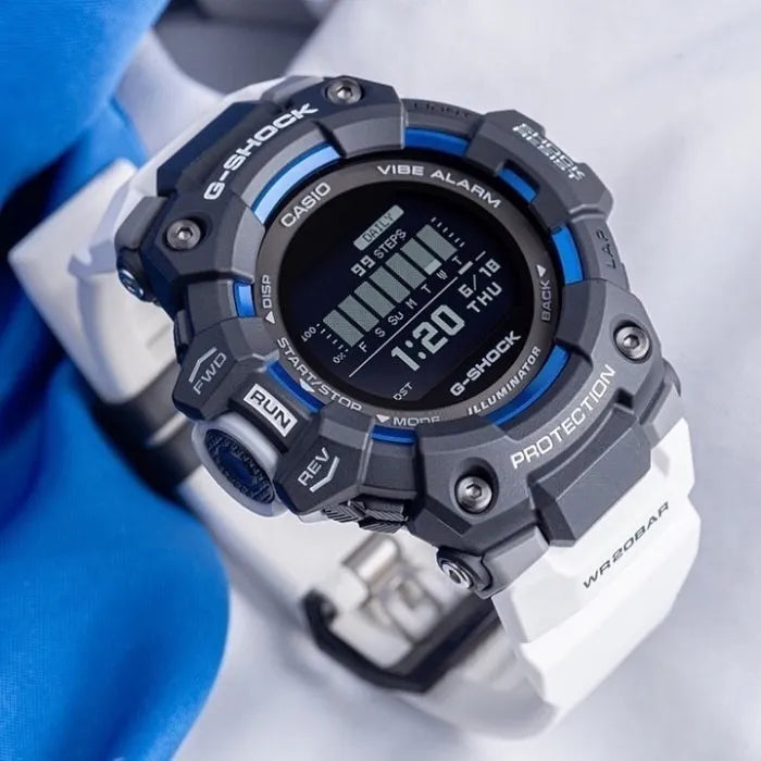 Reloj Casio G Shock Hombre Deportivo Fitness Y Sumergible GBD-100-1A7DR Brillo Encanto