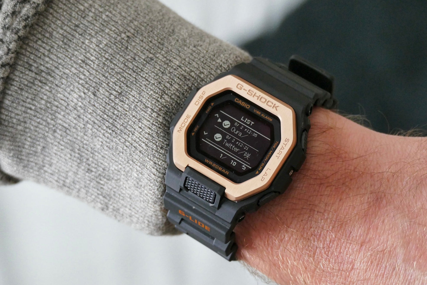 Reloj Casio G-shock G-LIDE GBX-100NS Deportivo Smart Inteligente Original Brillo Encanto