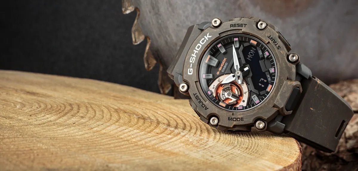 Reloj Casio G-shock Hombre Deportivo Brújula Y Sumergible GA-2200MFR-5ADR Brillo Encanto