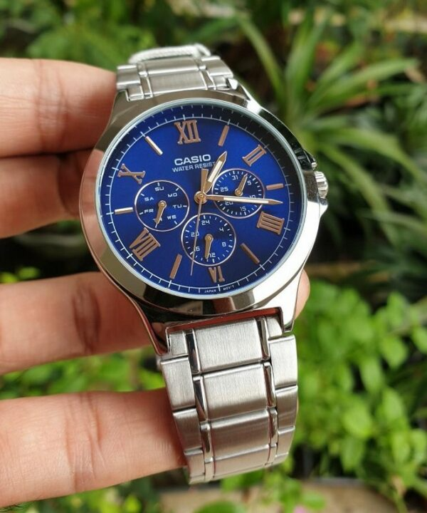 Reloj Casio Mujer Colección Lujo Acero Elegante LTP-V300D-2A2UDF Brillo Encanto