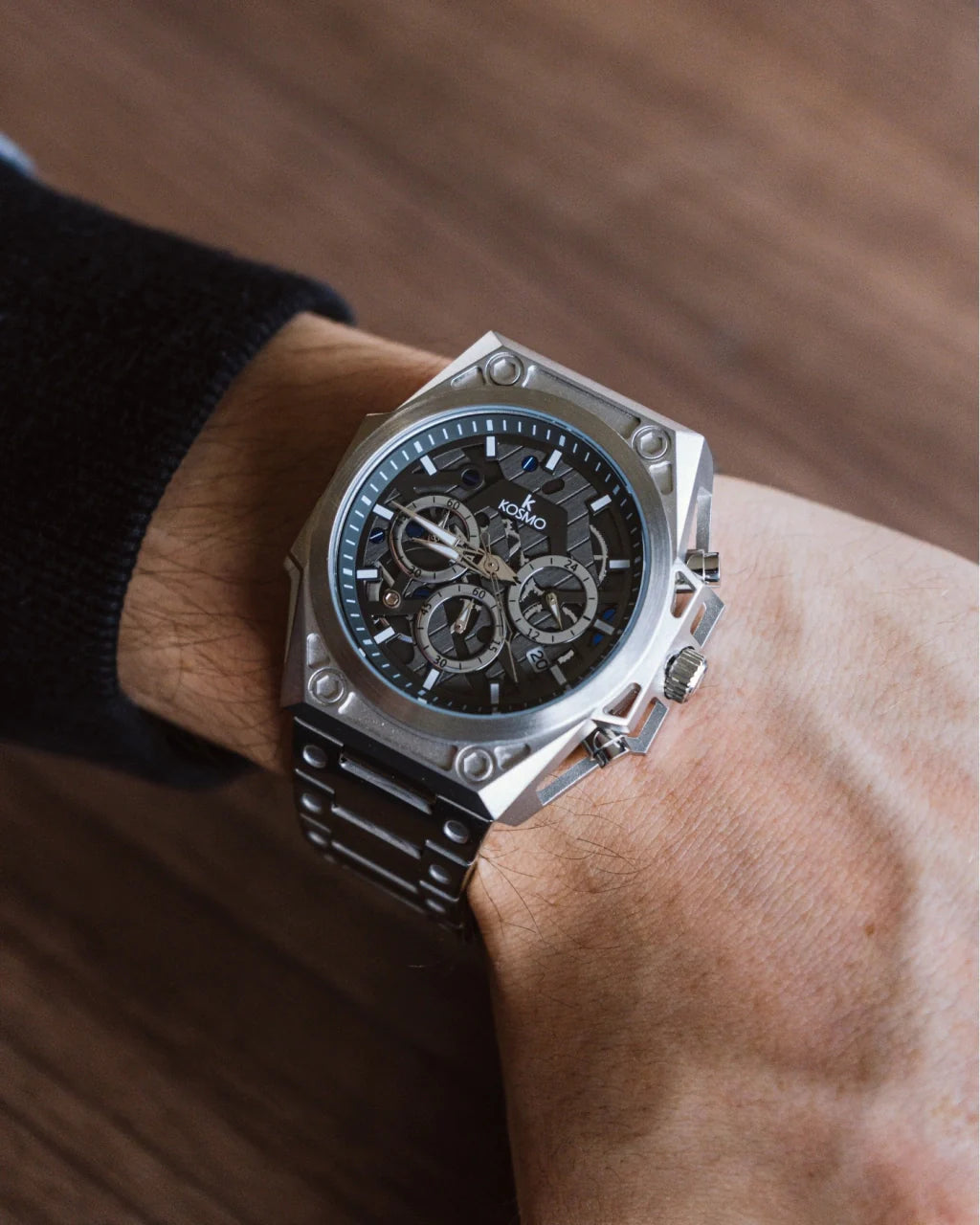 Reloj Kosmo K4220G Acero Inoxidable Ejecutivo Brillo Encanto