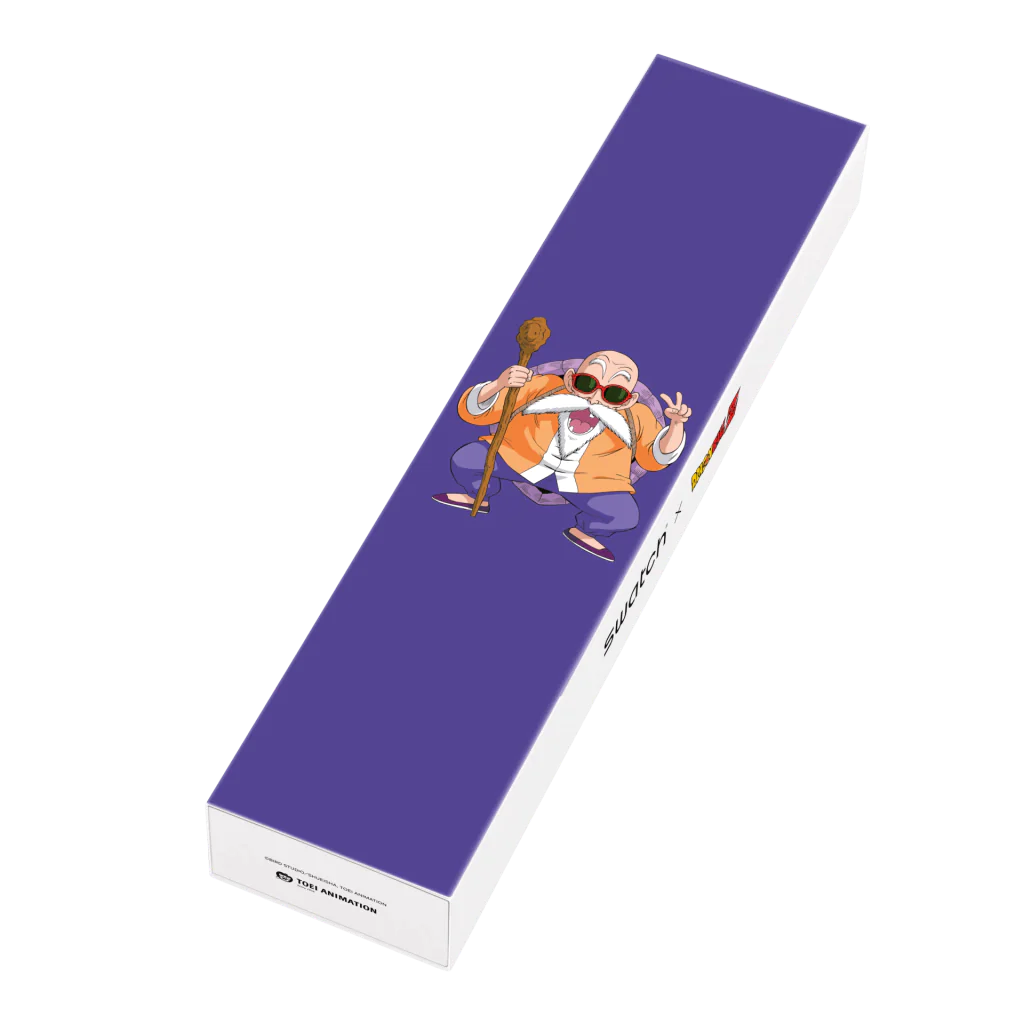 Reloj Swatch SUOZ346 KAMESENNIN Dragon Ball Edición Especial Unisex Brillo Encanto