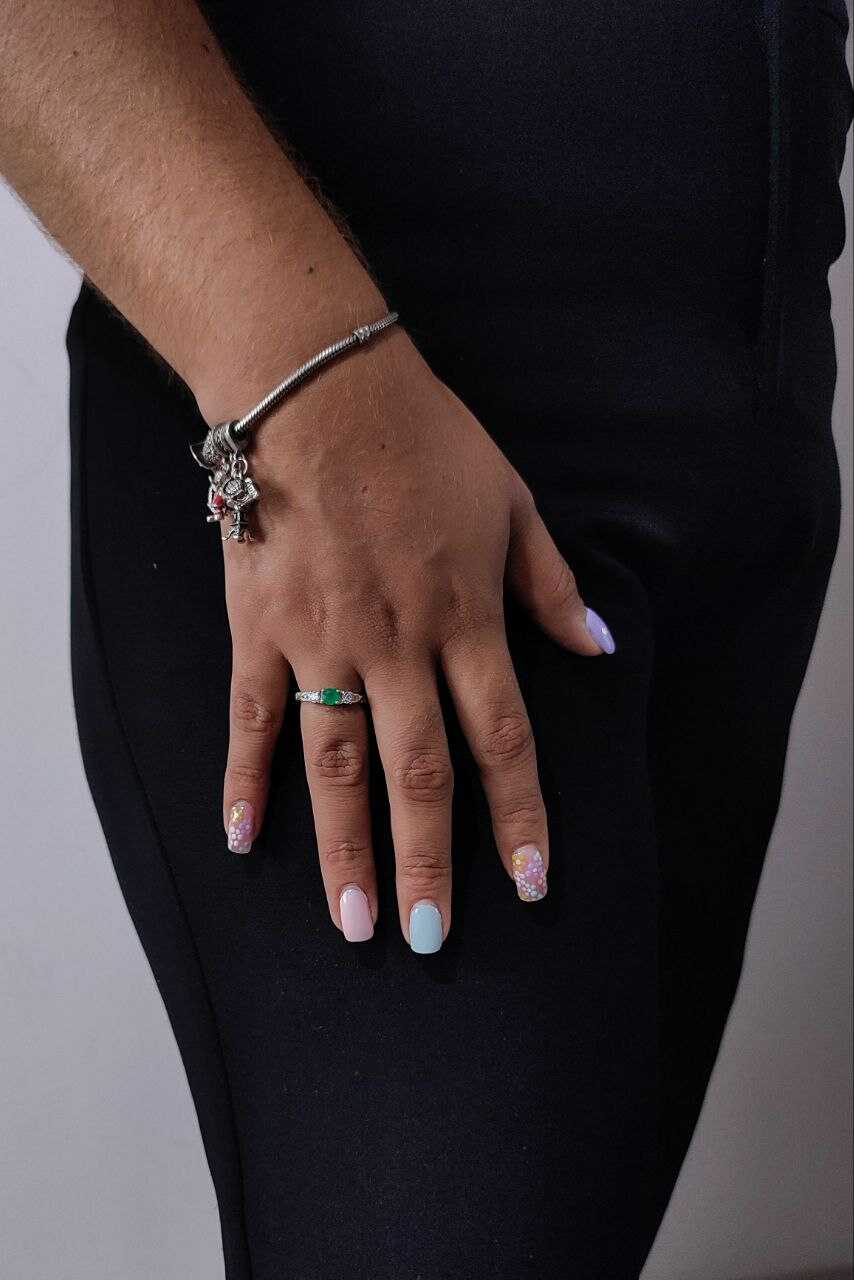 anillo compromiso brillo encanto