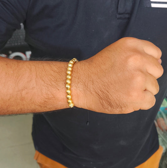 Pulsera Balines#7 Oro 18 kilates Hombre