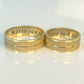 Argollas Anillos Matrimonio Capri en Oro 18K
