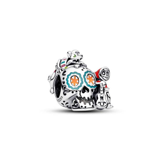 Dije Charm Calavera Mexicana Plata925