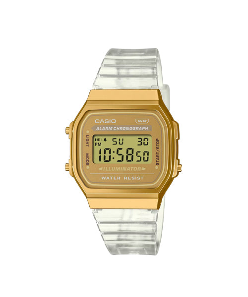 El reloj de mujer Casio A168XESG-9ADF