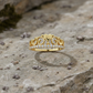 Anillo 15 Años Oro 18K Corazón Corona Circones | Brillo Encanto Villavicencio