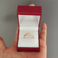 Anillo Quinceañera Oro 18K: Elegancia y Luz en un Corazón de Circonia