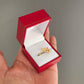 Anillo de Quinceañera Oro 18K: Diseño "15" Calado | Elegancia Pura