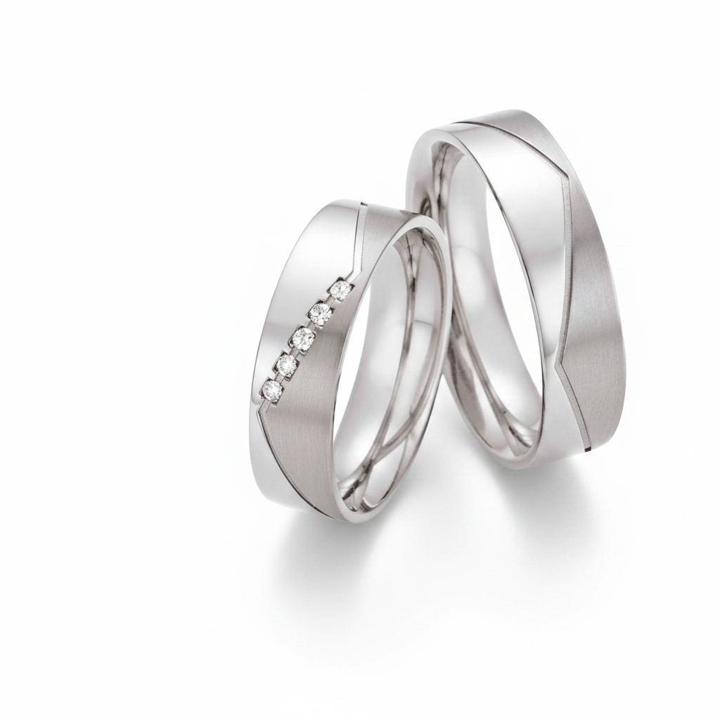 Anillos Argollas Matrimonio Berlín Plata Italiana