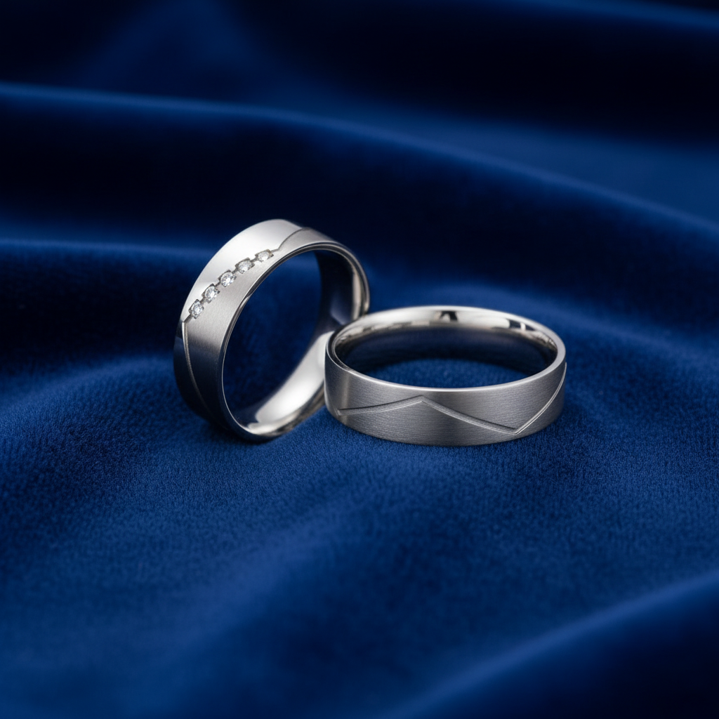 Anillos Argollas Matrimonio Berlín Plata Italiana Brillo Encanto joyeria