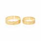 Argollas Anillos Matrimonio Armonia en Oro 18K