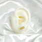 Aretes Anti alérgicos Topitos Seguridad Oro Laminado18k Infinito