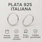 Aretes / Candongas / Piercing Unisex En Plata 925