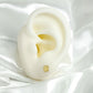Safety Pin Earrings for Girls and Women, Tous Bear, 18k Gold Plated