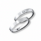 Argollas Matrimonio en Plata Italiana