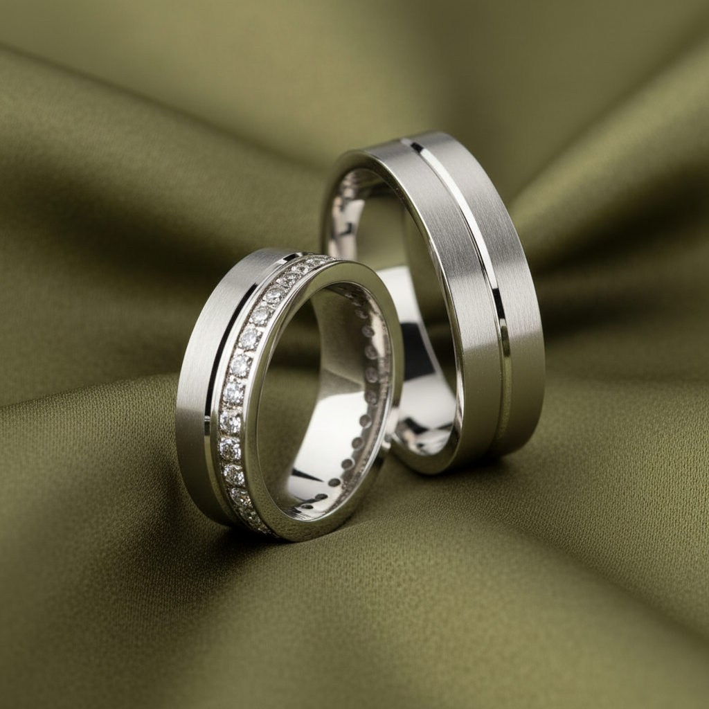 Argollas de Matrimonio – Plata Italiana 