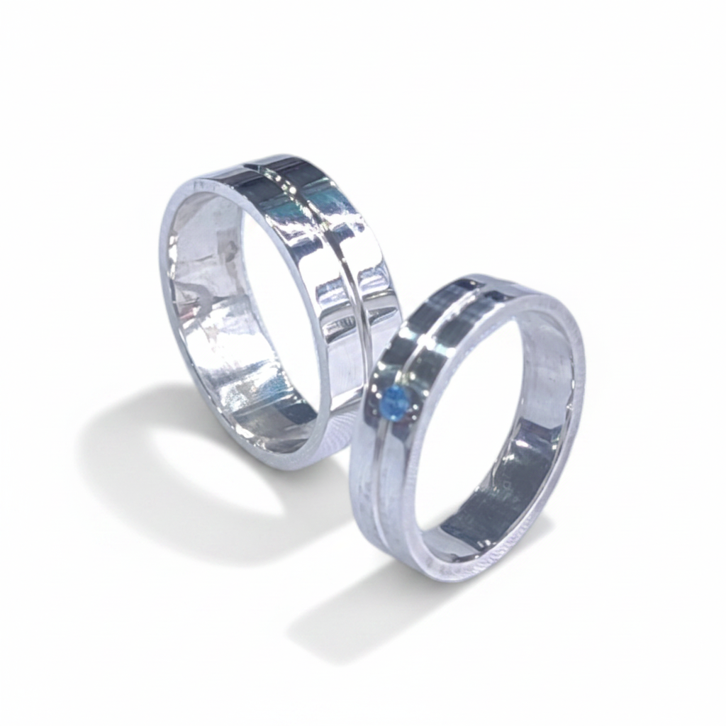 Argollas de Matrimonio en Plata  Brillo Encanto Joyería Valencia