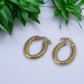 Aretes Mujer Oro Laminado 18k Candongas Moda dorados