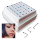 COLORES PIERCING PLATA NARIZ FORMA L