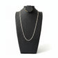 Cadena hombre Plata 925 italiana 60 cm — joyería de lujo con garantía de por vida