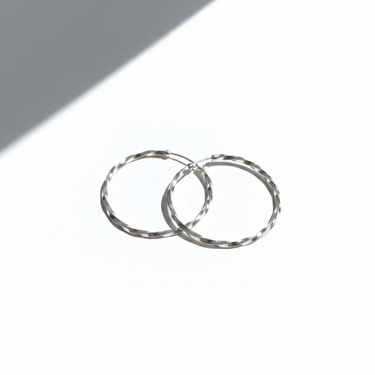 Candongas Espiral Plata 925 | Elegancia Atemporal