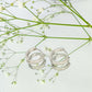 Medium Candongas Earrings with Crystals