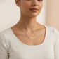 Collar personalizado con nombre en oro 18K mujer - joyería antialérgica Colombia