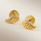 Topos Alas Oro Laminado 18K Pequeños Mujer