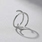 Piercing Nariz Plateado Doble Aro Nostril Plata925