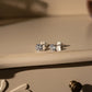 Aretes / Topos / Piercing Unisex En Plata 925 Italiana 3mm