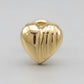 Aretes Anti alérgicos Corazones Pequeña Oro Laminado18k