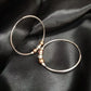 Aretes Candongas Grandes Oro Plata925