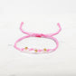 Pulsera de Oro 18K Rosa con 3 Balines Pequeños #3