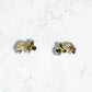 Aretes Anti alérgicos Tortugas Oro Laminado18k