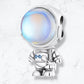 Charm Astronauta Lunar Plata925