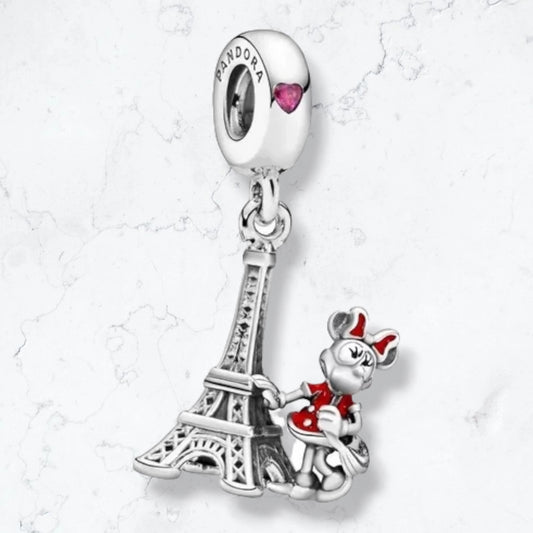 Charm Paris Minnie Plata925