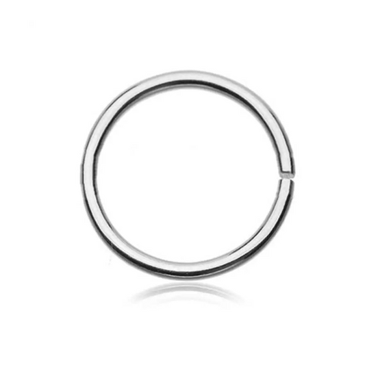 Piercing Pequeño Plata 925 Unisex 1 cm | Diseño Minimalista Hecho en Villavicencio con Envío a Toda Colombia