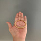 Pulsera artesanal oro 18k balines