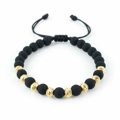 Pulsera Balines Oro 18K Diamantados #5 Unisex