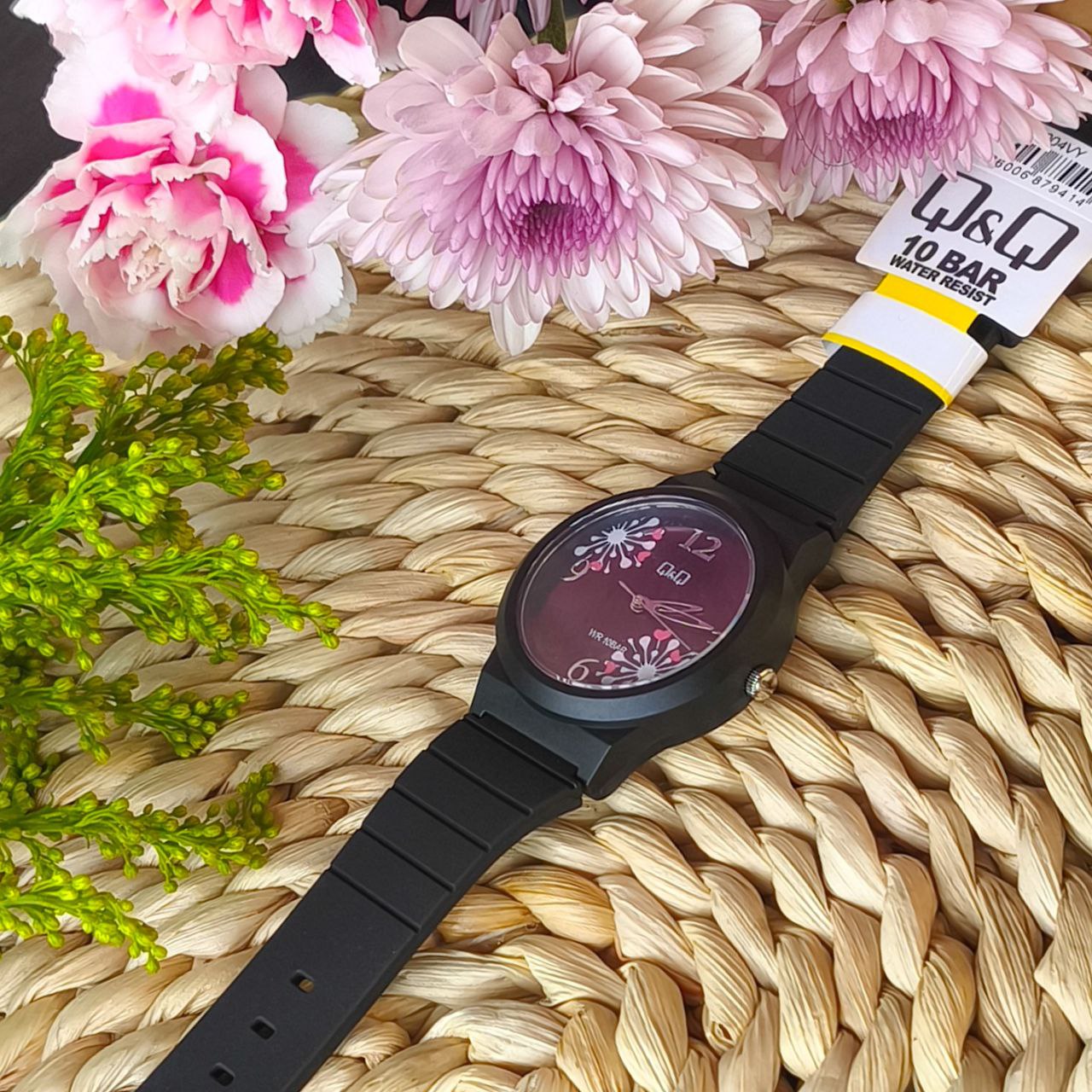 Reloj Mujer Qyq Original Q&q Deportivo Acuatico V34a-004vy