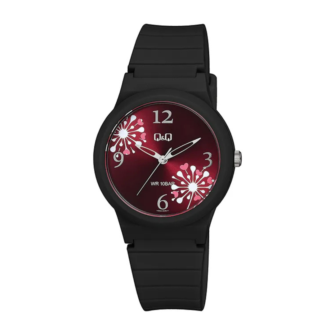 Reloj Mujer Qyq Original Q&q Deportivo Acuatico V34a-004vy