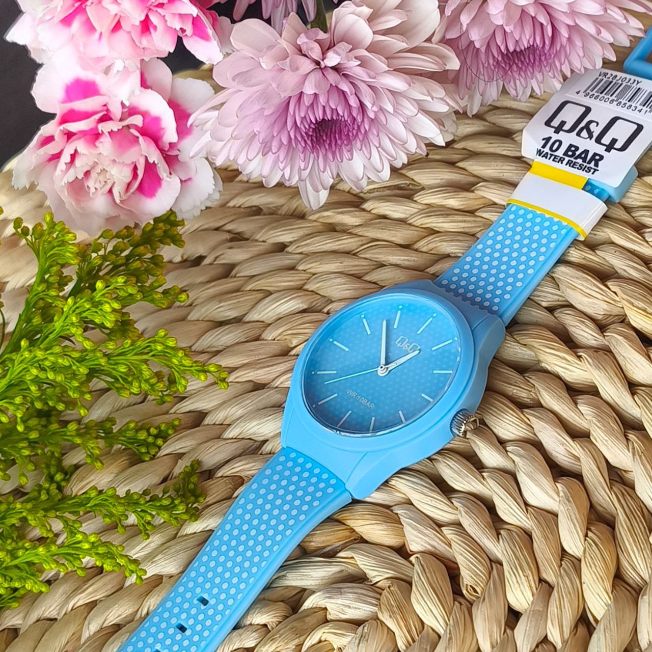 Reloj Mujer Qyq Original Q&q Deportivo Resistente Agua Vr28j033y