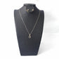 Set Minimalista Plata 925 Italiana – Cadena, dije y aretes | Brillo Encanto